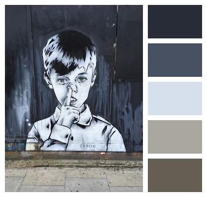 London Zabou Street Art Image